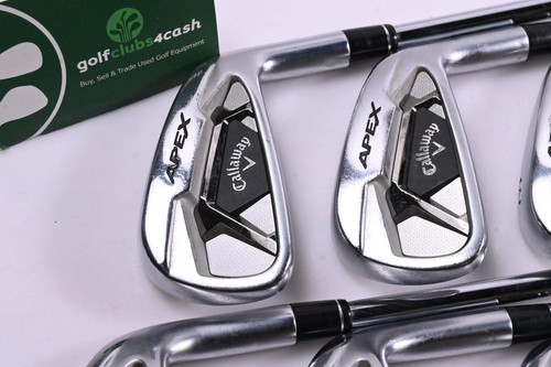 Callaway Apex 19 Irons / 6-PW+AW / Regular Flex Elevate ETS 95 Shafts