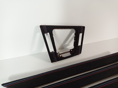 BMW LHD E46 ALCANTARA M Stitching interior trim set kit Innenverkleidungssatz - Picture 6 of 8