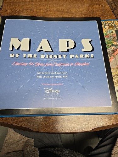 Maps of the Disney Parks : Charting 60 Years from California to Shanghai by... - Picture 4 of 8