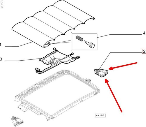 MOTORINO ELETTRICO TETTUCCIO APRIBILE FIAT STILO (2001-2007) - FIAT 71718929 - Imagen 5 de 5