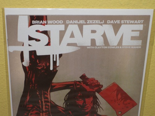 STARVE #1 - Rare CBLDF Variant - BRIAN WOOD - Comic Legal Defence Fund - IMAGE - Picture 2 of 3