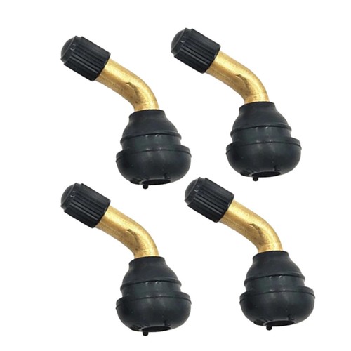 4 Packs Air Tire Valve Extension 90° Angle Adaptor Motorcycle Car Stem Extender - Picture 15 of 15