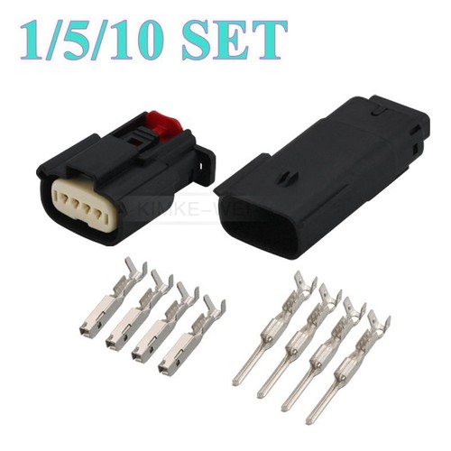 4 Pin/Wege Molex MX150 Motorrad KFZ Stecker Buchse Stecker Kit - Bild 1 von 4