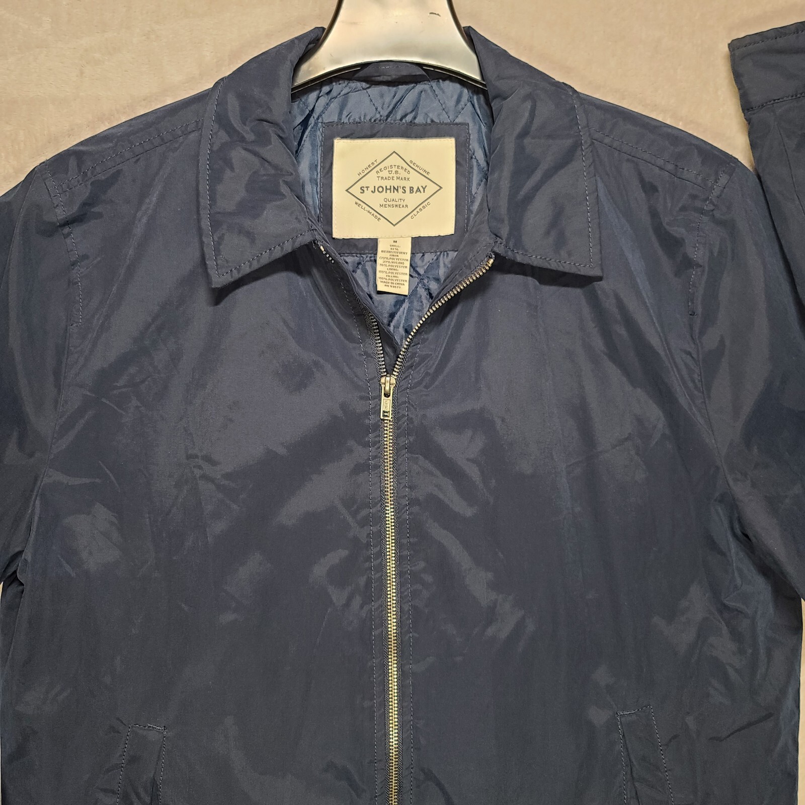 St Johns Bay Mens MEDIUM Microfiber 