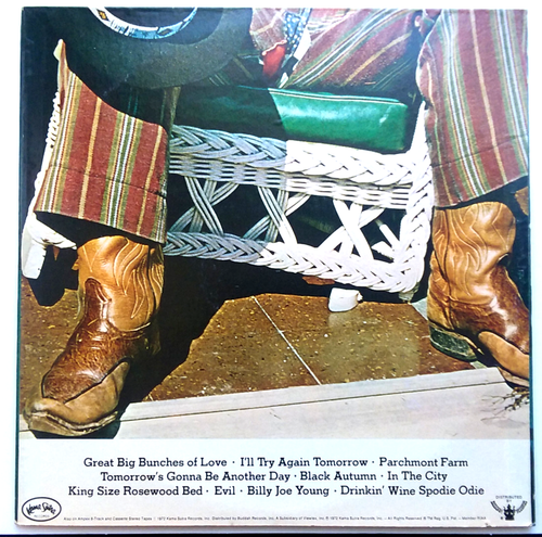 CHARLIE DANIELS - Te John, Grease & Wolfman - LP 1972 Kama Sutra KSBS 2060 - Picture 2 of 6