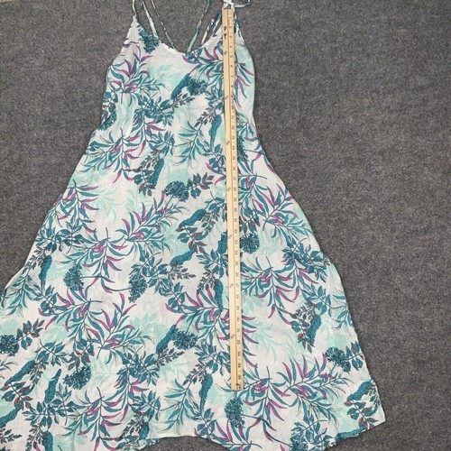 Cynthia Rowley Dress Womens Large Floral Linen Casual Outdoors Cover Up Ladies - Picture 4 of 12