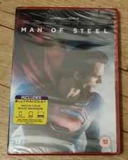 Man Of Steel (DVD, 2013). New & Sealed