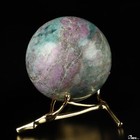 2.0" Ruby Zoisite Hand Carved Crystal Ball/Sphere, Crystal Healing