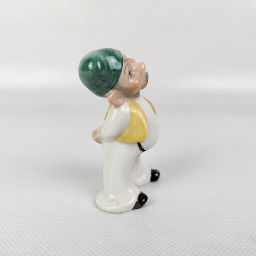 HEREND Ungarn 1947 Schneewittchen Zwerg handbemalte Porzellan Figur - Bild 4 von 7