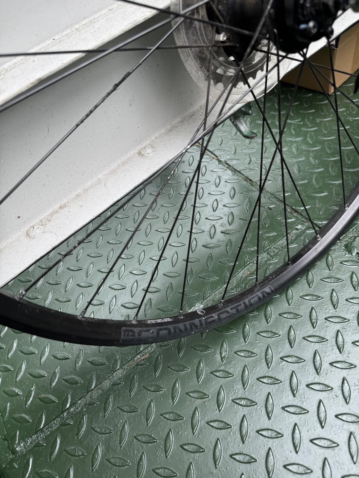 29 Inch Bontrager Trek Marlin Rear Mountain Bike Wheel 7 Speed Cassette