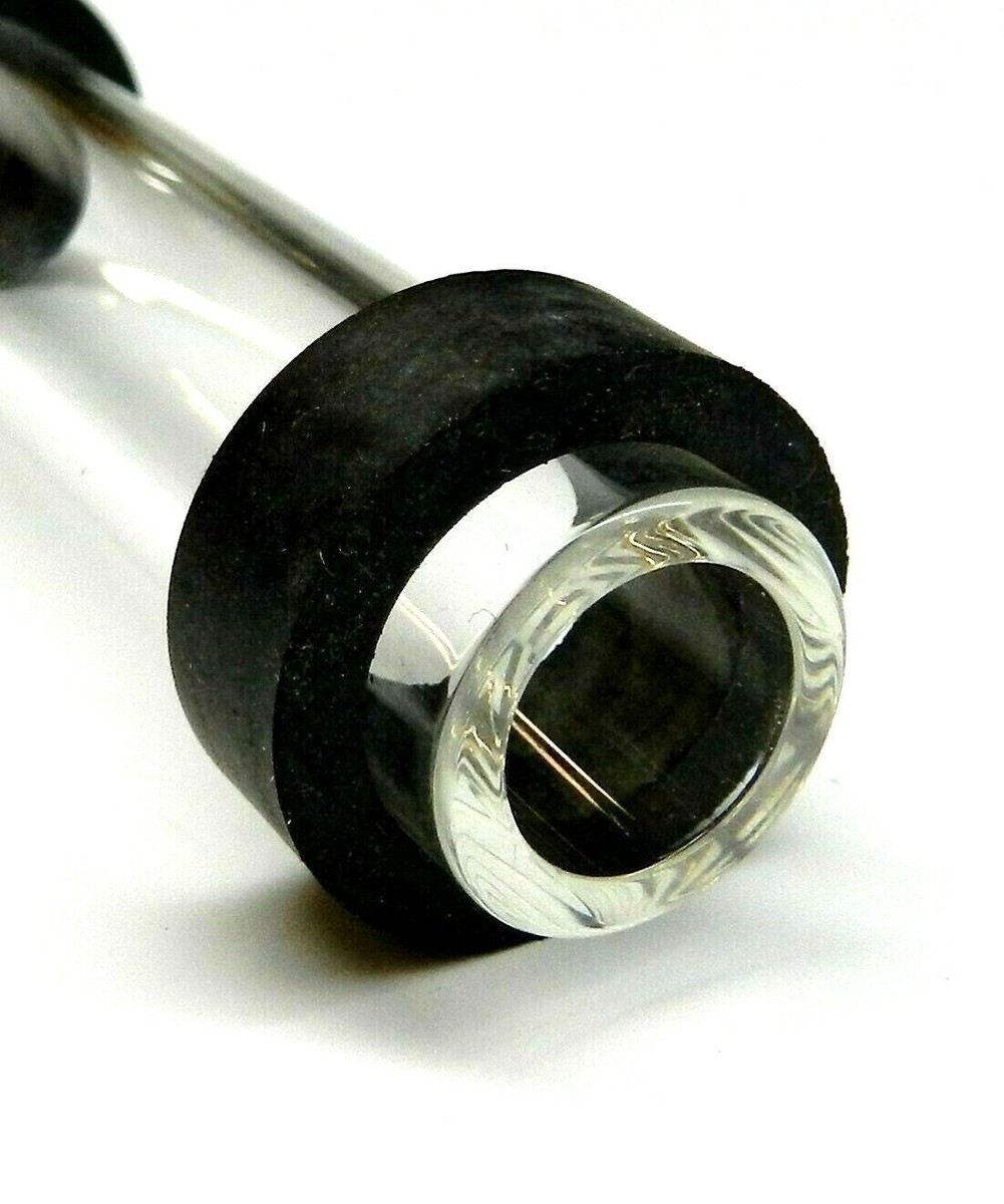 Steamer Glass & Rubber Washers – 7-1/4" Water Level Sight Glass For Hoffman Boilers 4 thumbnail image