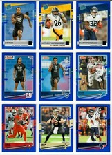 2020 Panini Donruss Football You Pick BLUE PRESS PROOF RATED ROOKIE ROOKIE BASE