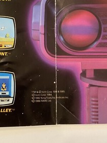 Nintendo NES Now You’re Playing With Power Poster Insert 1987 R.O.B. 