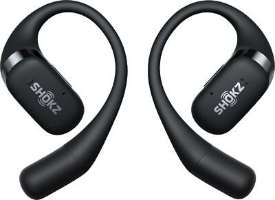 SHOKZ OPENFIT ブラック ワイヤレスイヤホン　美品 SHOKZ OPENFIT ワイヤレスイヤホン ブラック 箱付き