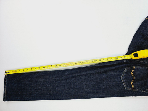 American Eagle Outfitters Size 32X30 Men's Slim Core Flex Blue Denim Logo Jeans - Picture 7 of 12