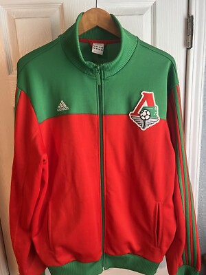 VTG Lokomotiv Moscow Russia USSR FC Mens Soccer Adidas