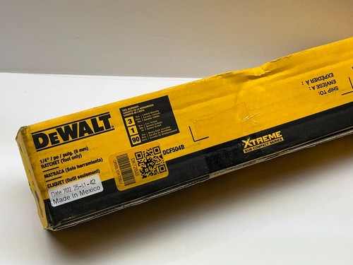 DeWALT DCF504B 12V Xtreme Sub-Compact Series 1/4" Ratchet Bare Tool - NO BATTERY - Picture 2 of 3