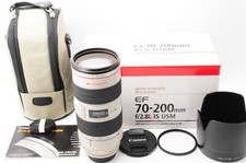 [TOP MINT in/Box w/Hood] Canon EF 70-200mm f/2.8L IS USM AF Zoom Lens ET-86 JP