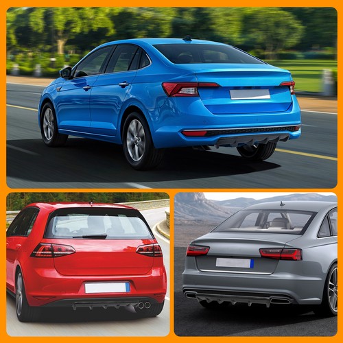 Aleta difusora de labios de parachoques lateral trasero estilo carbono para Infiniti FX35 FX37 FX50 FX30 - Imagen 14 de 14