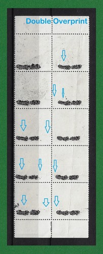 S1186, Iraq 1996, SG#2007, Surcharged Double & Black Ink Error Variety, See, MNH - Picture 3 of 4