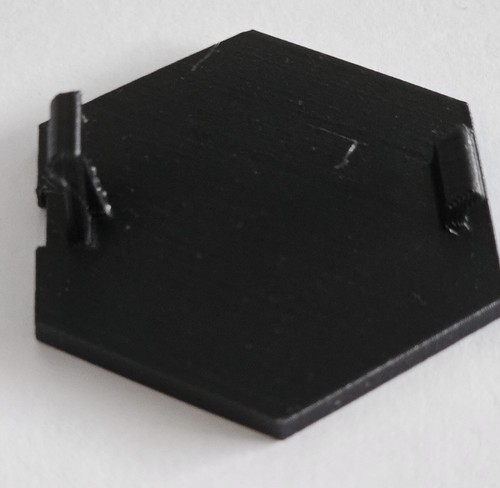 Emblem Piaggio zum Stecken 6-eckig 42x48mm für MP3, Beverly, Carnaby, X7, X8,X10 - Bild 3 von 4