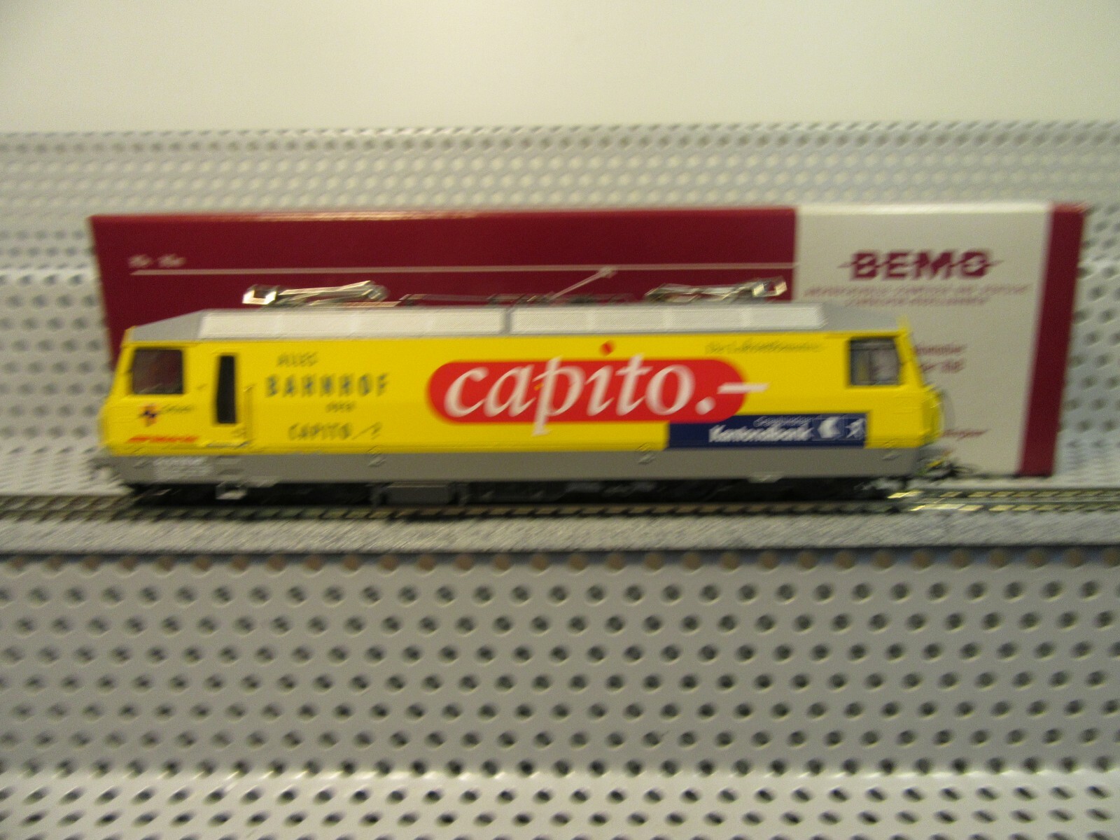 BEMO h0m 1259 117 E-Lok RHB Ge 4 4 III 647 CAPIRO DCC DIGITAL IN SCATOLA ORIGINALE BEMO h0m 1259 117 E-Lok RHB Ge 4 4 III 647 CAPIRO DCC DIGITAL IN SCATOLA ORIGINALE