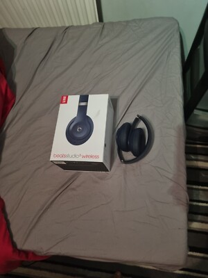 beats studio 3 wireless headphones blue