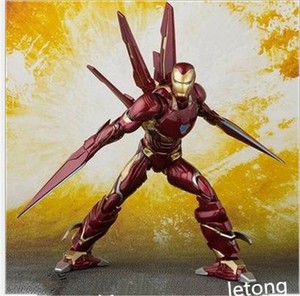S-H-Figuarts-Avengers-Infinity-War-Iron-Man-MK50-Nano-Action-Figure-Weapon-Set