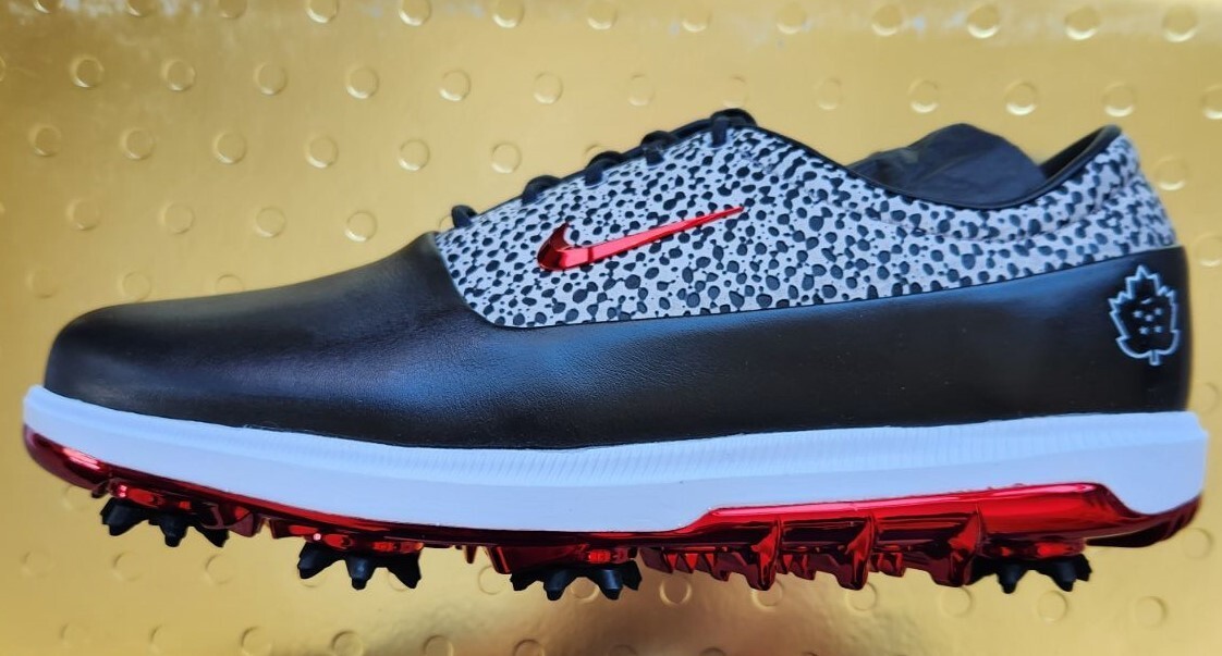 Nike Air Zoom Victory Tour NRG Mens Golf Shoe, Black/Red Sz