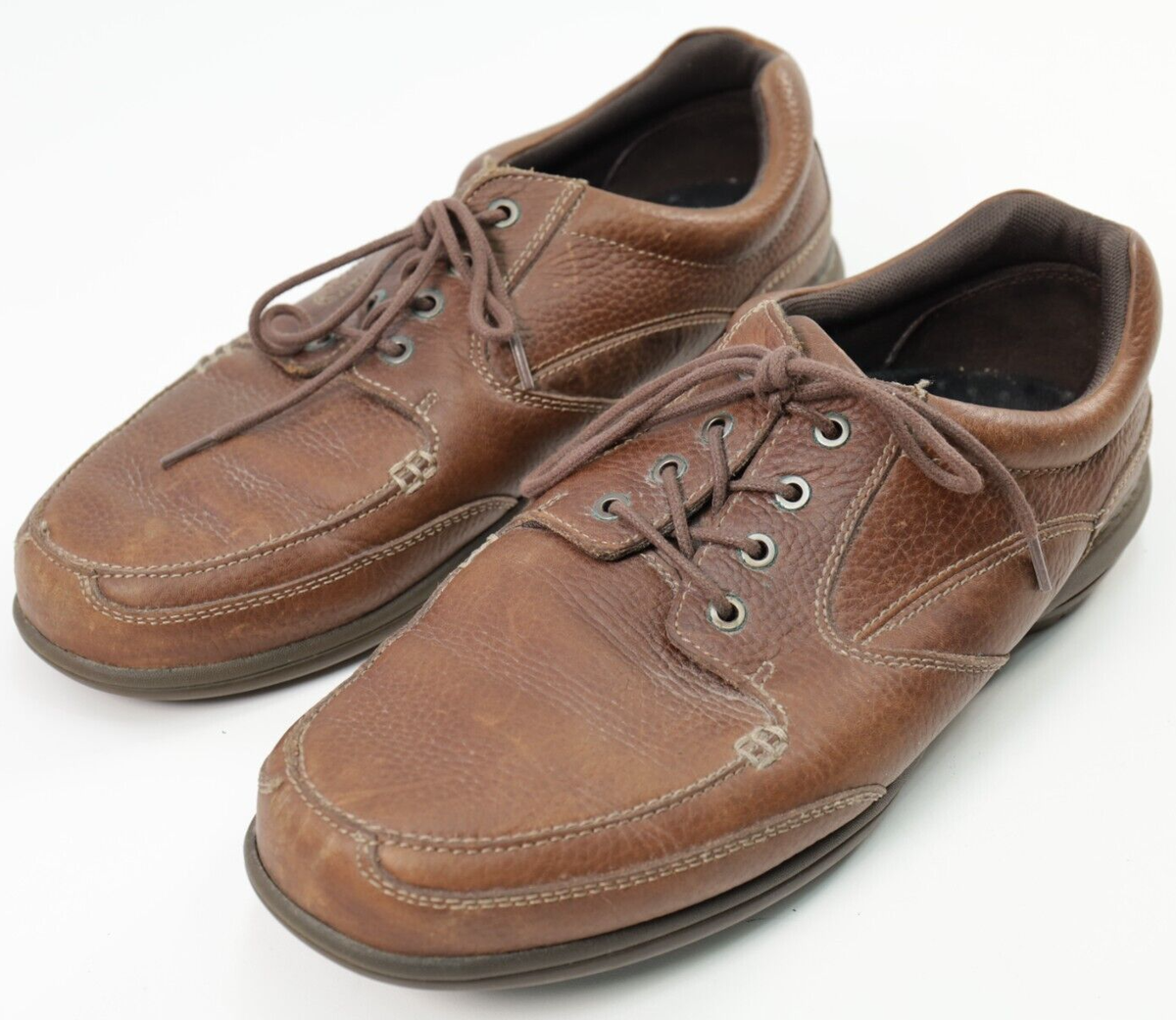 Abeo Men\'s Brown leather Slip-On Shoes size 10.5 oxford’s‎ Abeo Rayburn 24R1021 Shoes Men main image 3
