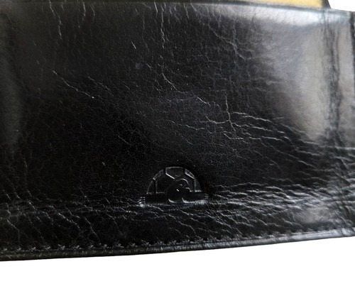 Rare Tony Perotti Dakar Croco Leather Card Holder - Black - Picture 7 of 11