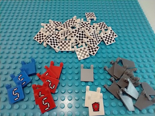 LEGO Flag Lot 48 pieces - Bild 1 von 4