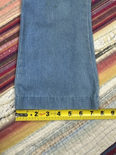 Vintage 80s Levi’s Blue Denim Overalls Two Horse Embroidered Logo Youth Sz 6 USA - Picture 13 of 14