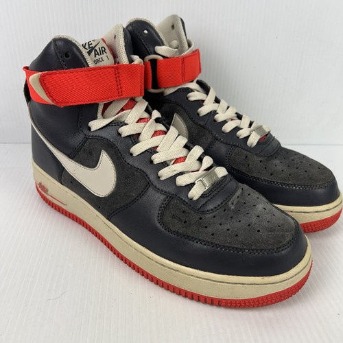 Nike Air Force 1 High Anthracite Crimson Womens US 10 334031-021 - Picture 3 of 6