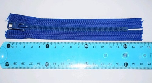 Spiralen REISVERSCHLUSS nicht teilbar Länge CA.20 CM  blautöne - Bild 3 von 12