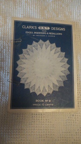 Lote de 6 LIBROS ANTIGUOS DE COLECCIÓN DE PATRONES DE GANCHILLO baño, juegos de sillas, bordes - Imagen 5 de 7
