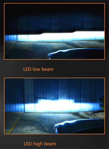 Alla Lighting INTELLIGENT LED H4 Headlight High Low Beam Light Bulb Xenon White - Picture 2 of 12