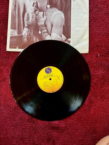 MADONNA EU GERMANY LIKE A VIRGIN PROMO WHITE HYPE STICKER PLASTIC BROWN INSERT ! - Picture 11 of 12