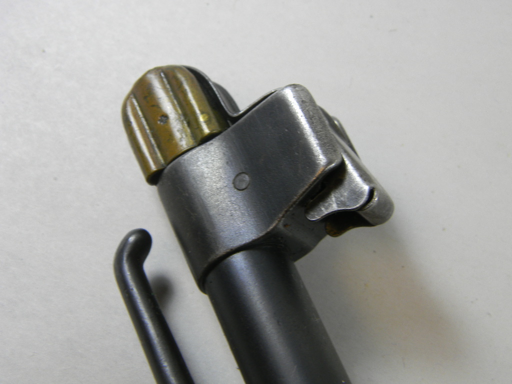 K31 SCHMIDT RUBIN RIFLE ALUMINUM MUZZLE COVER.