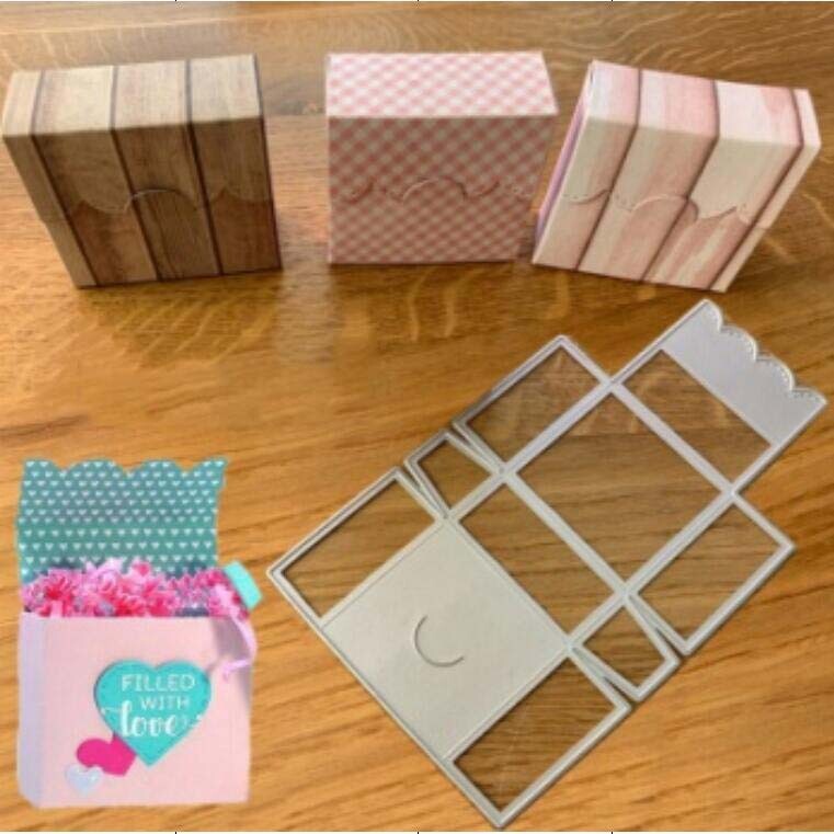Candy Box case Gift METAL CUTTING DIES Stencil Scrapbooking Photo Album Card