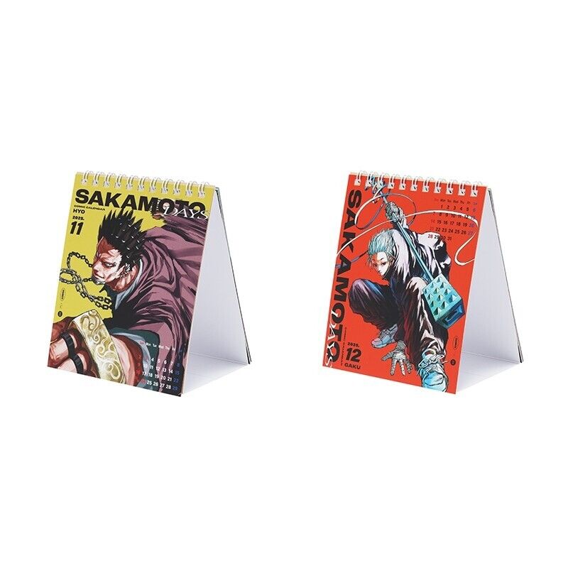 Sakamoto Days Comic Calendar 2025 Desktop with 15 Special Sakamoto Days Comic Calendar 2025 Desktop with 15 Special