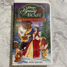 Beauty and The Beast Enchanted Christmas (VHS Tape, 2006)