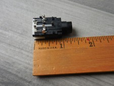 7 Pins 1/4" 6.35mm Headphone Stereo Jack PCB Panel Mount Solder-in