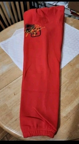 NIKE - JORDAN BLACK HOODIE - ORANGE PANTS SWEATSUIT - NEW MEN'S SIZE XL - Picture 6 of 7