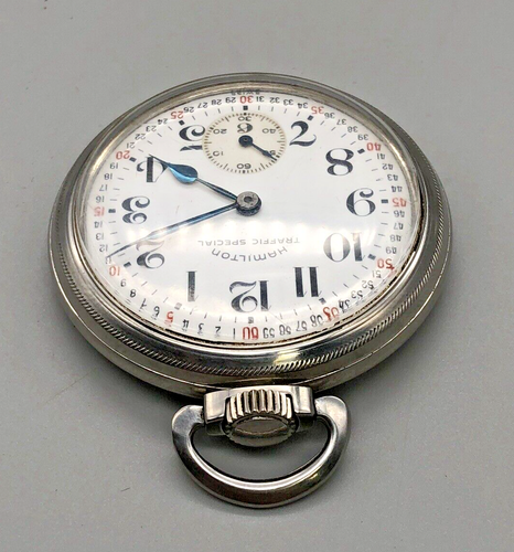 Vintage Hamilton Traffic Special Swiss 669 Pocket Watch - Picture 2 of 12