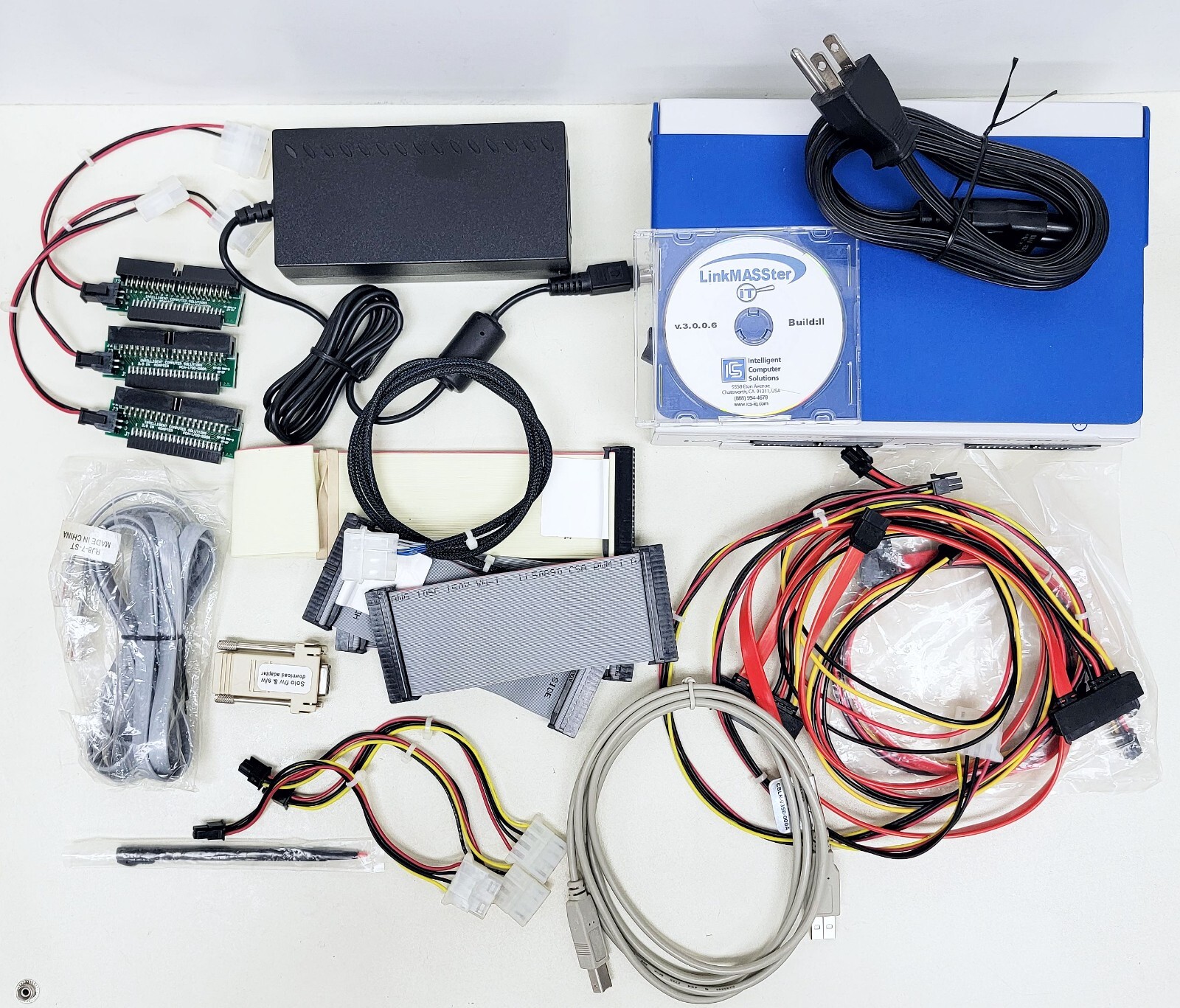 ICS Image MASSter SOLO-3 IT Forensics Hard Drive Duplicator w/ Many Accessories! - Picture 4 of 6