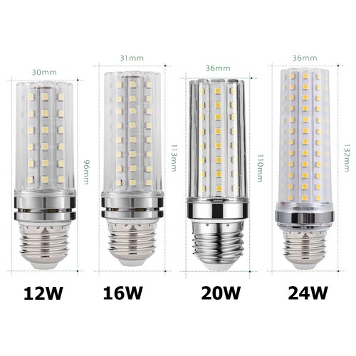 E14 E27 12W 16W 20W 24W 40W LED Corn Lamp Home Light 110v Lampada Bulb Lights - Picture 11 of 11