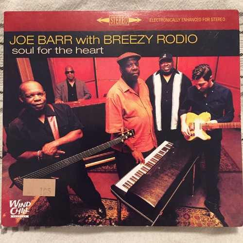 Joe Barr & Breezy Rodio - Soul for the Heart - RARE Original CD