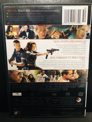 Mr. and Mrs. Smith (DVD, 2005, Widescreen, Bilingual) - Bild 3 von 3