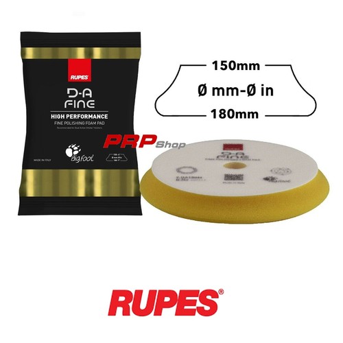 Tampone Per Lucidatura In Spugna 150/180 mm Per Finitura Rupes 9.DA180M FINE GIA - Imagen 10 de 11